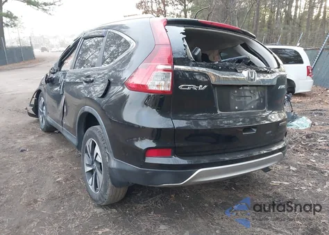 2015 Honda Cr-V Touring из США, поврежденный, VIN 5J6RM4H98FL122080